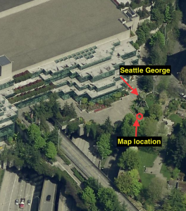 Location of Map at Convention Center