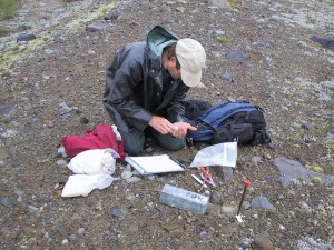 Studying Mount Saint Helens